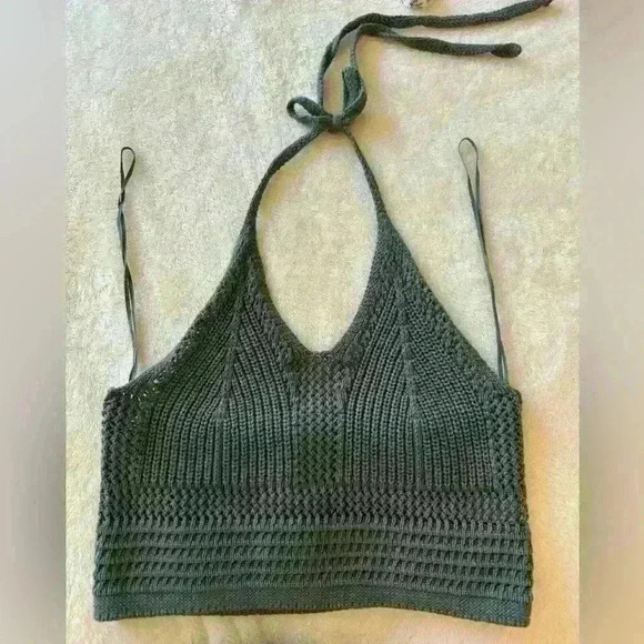 Aerie Knit Halter Top - Picture 2 of 11